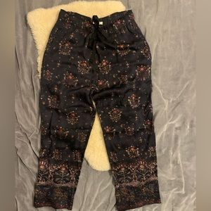 Rebecca Taylor flowy drawstring pants